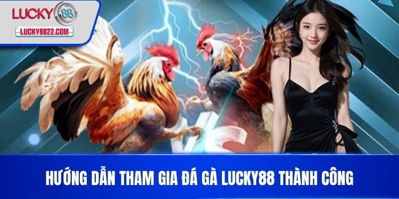 ĐÁ GÀ LUCKY88 4 Hướng dẫn tham gia đá gà LUCKY88 thành công