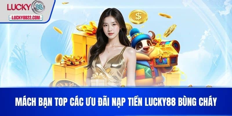 Nạp tiền lucky88 4 Mách bạn top các ưu đãi Nạp Tiền LUCKY88 bùng cháy